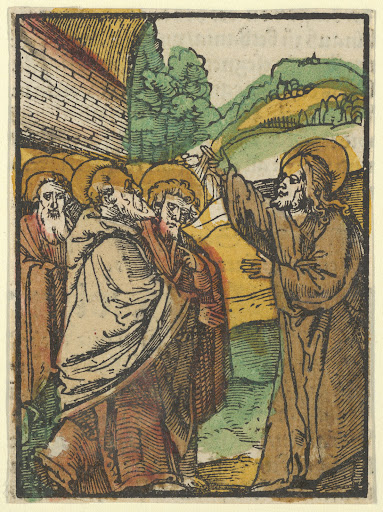 Christ Teaching the Disciples, 2, from Das Plenarium