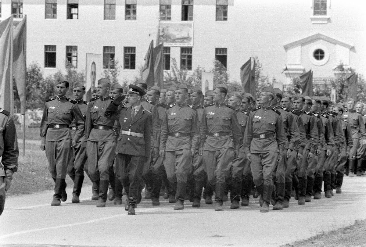 Demobilization Of Soviet Army Unit