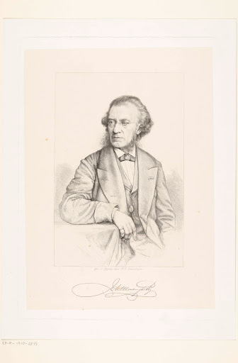 Portret van Josephus Albertus Alberdingk Thijm