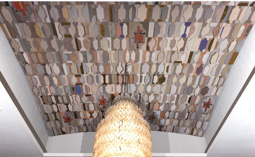 Controsoffitto della Sala delle conferenze internazionali