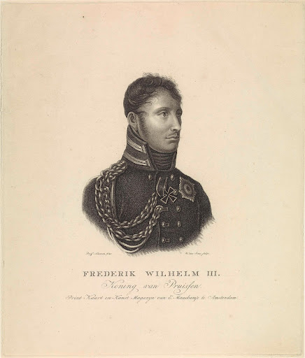 Portret van Friedrich Wilhelm III van Pruisen