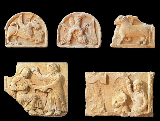 Relieves de la Catedral de Vic