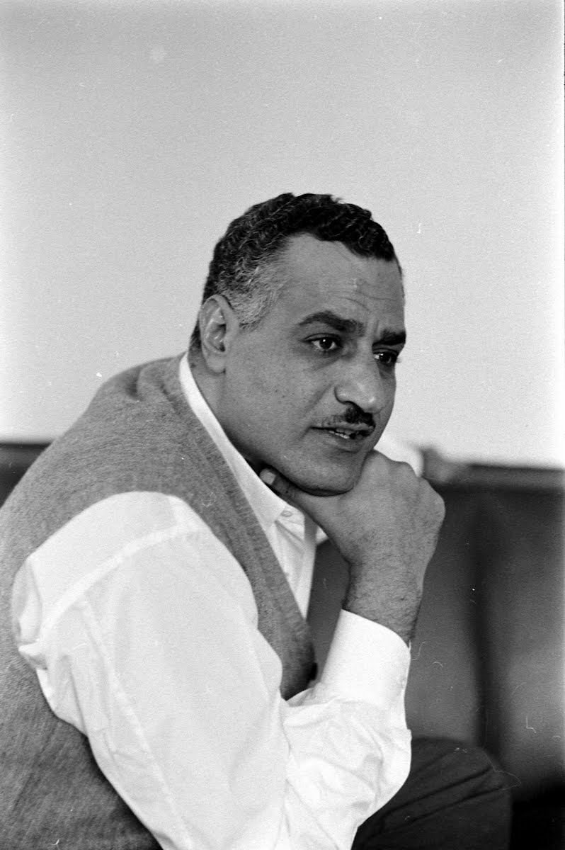 1St Interview Since Port Said Invasion With Pres. Gamal A. Nasser