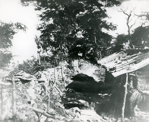 The seized fortress on Ganghwado Island, and its Frankish guns