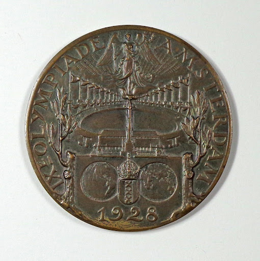 Medalha IXe Olympiade Amsterdam 1928 (verso)
