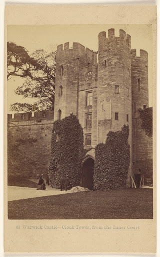 Warwick Castle - Clock Tower, from the Inner Court. (Main View)