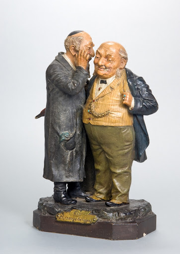 Pair of figurines, The Stock Exchange secret