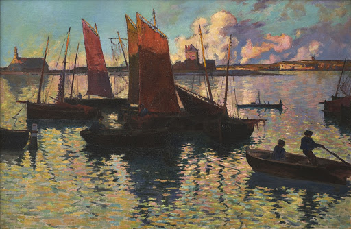 Rayons du soir à Camaret