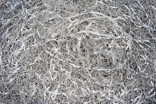 Freeing all kasuri bindings, Honba Oshima Tsumugi Fabric