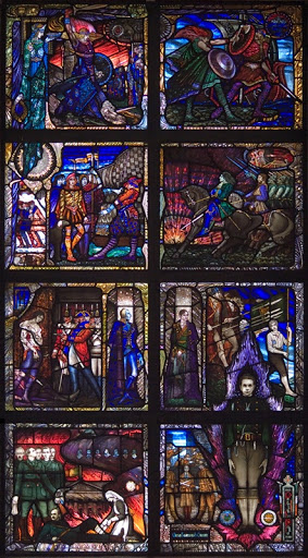 Kevin Barry Stained Glass Window