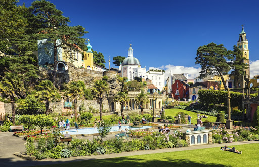 Portmeirion Village, North Wales