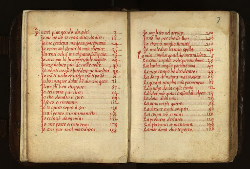 Songbook of the age of Isabella d'Este