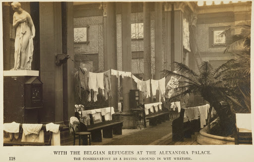 The Conservatory as a Drying Ground in Wet Weather
