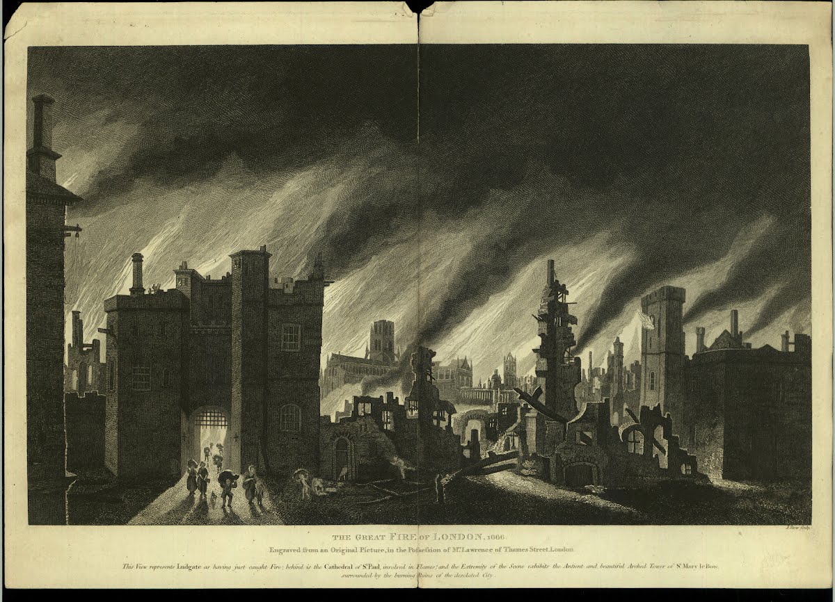 Fir Brit London Great Fire 1666