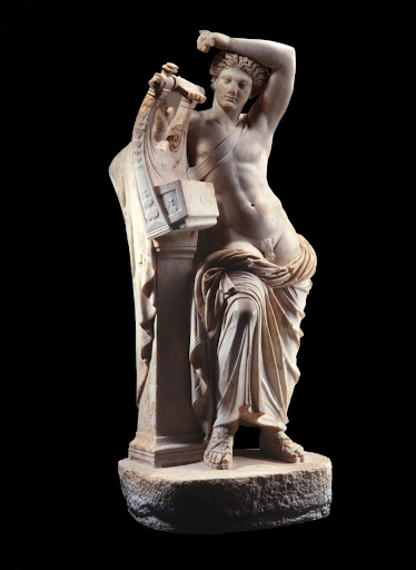 Apollo Playing the Lyre