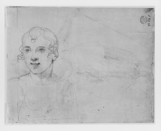 Half-Length Figure Sketch