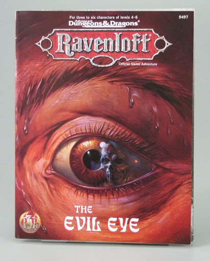 Game:Advanced Dungeons & Dragons Ravenloft Official Game Adventure The Evil Eye