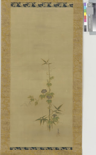 Morning glory and bamboo (part of a set, F1904.379-381)
