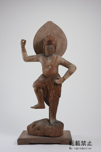 No.4 Wooden Standing Statue of Zao Gongen