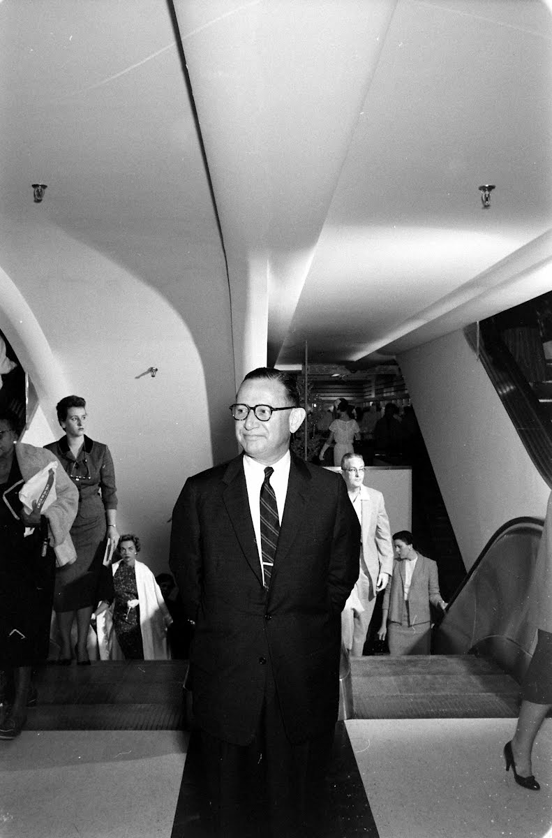 Max Levine And Stanley Marcus For Merchandising Story