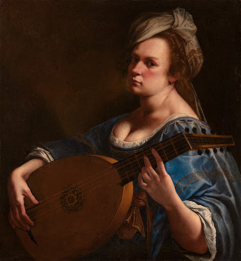 Self Portrait as a Lute Player