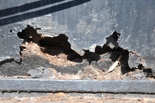 The F-734: Details of Worn Out Areas Tender