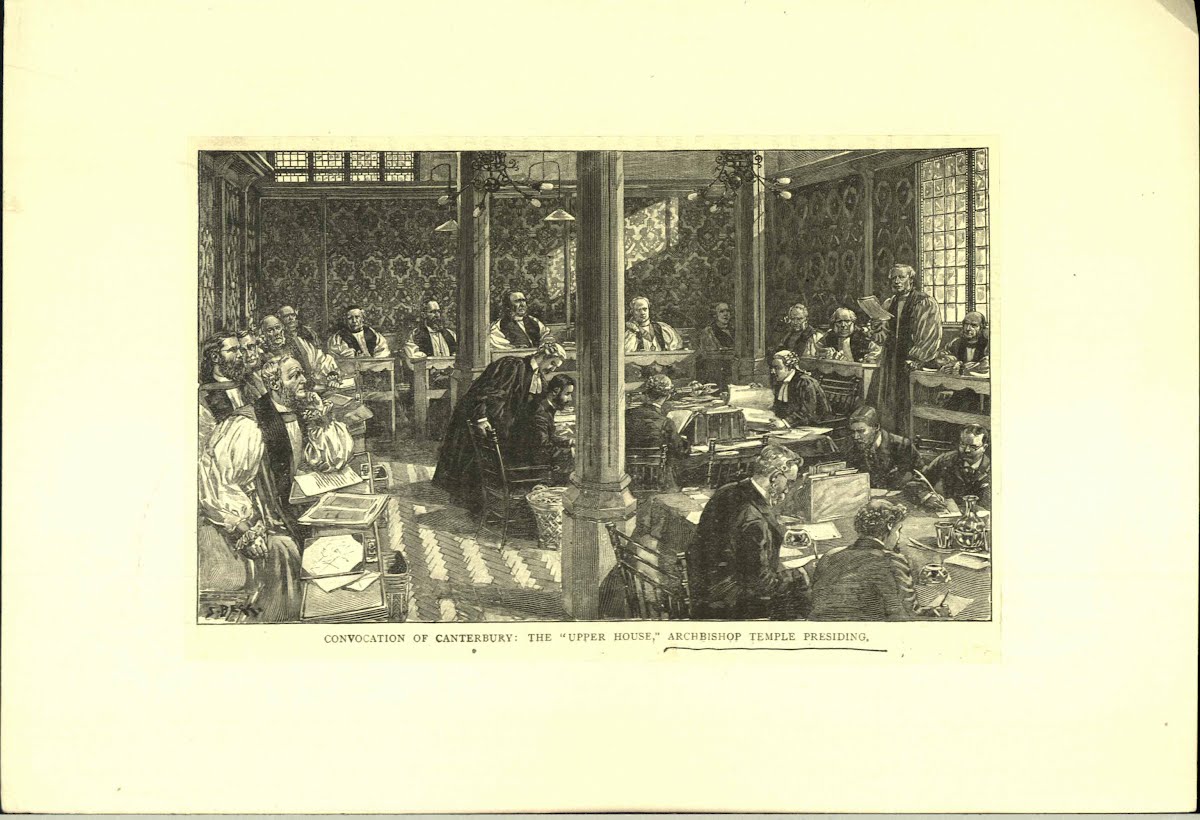 Temple Frederick & William 2 Archbishops Of Canterbury