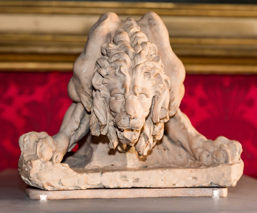 Model for the lion on the Four rivers Fountain