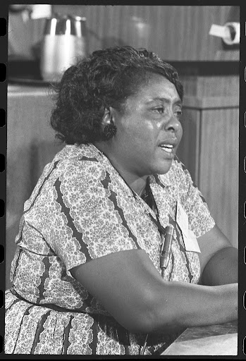 Portrait of Fannie Lou Hamer