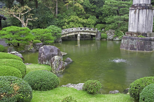 Silent Stone Garden, Kyoto, Japan