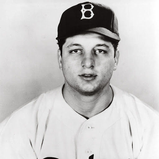 Tommy Lasorda with the Brooklyn Dodgers
