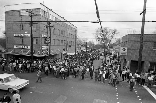 Marchers in Selma
