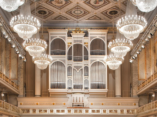 The Jehmlich organ in the Great Hall