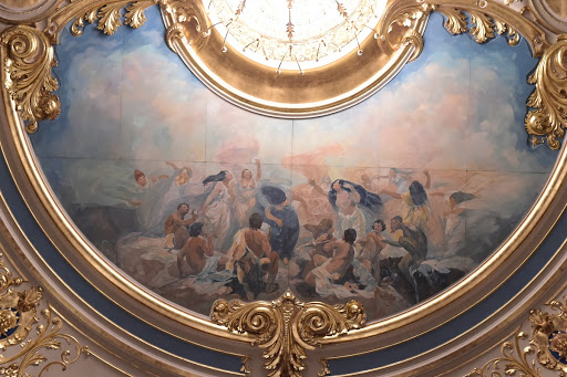 Main stage – ceiling detail – Bacchae by S.F. Kolesnikov