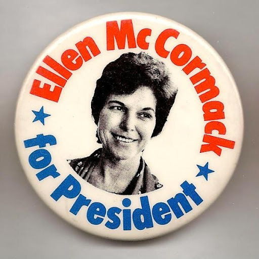 Ellen McCormack Campaign Button