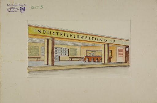 Breweries Industrial Group Industry Administration 59 (Spring Trade Fair Leipzig, Publicly-owned Enterprises in Saxony, exhibition stand)