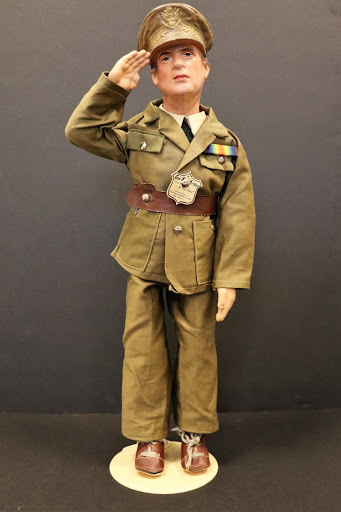 General MacArthur Doll with Stand, RORI 4143
