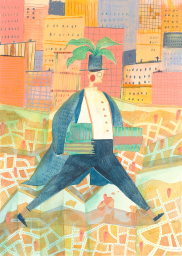 Artwork inspired by Jaytirth Ahya's story