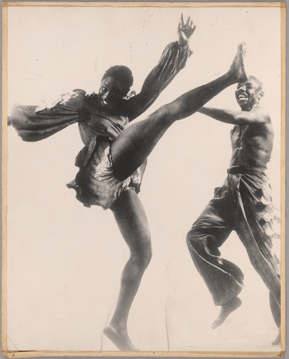 Dancers Roger Mae Johnson and Lemuel Johnson