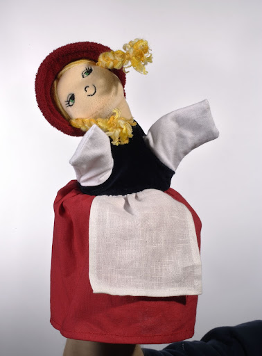 "Little Red Riding Hood" hand puppet
