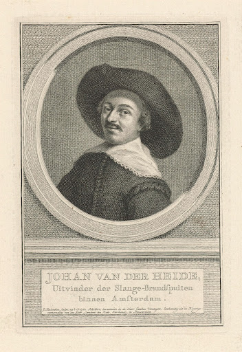 Portret van Jan van der Heyden
