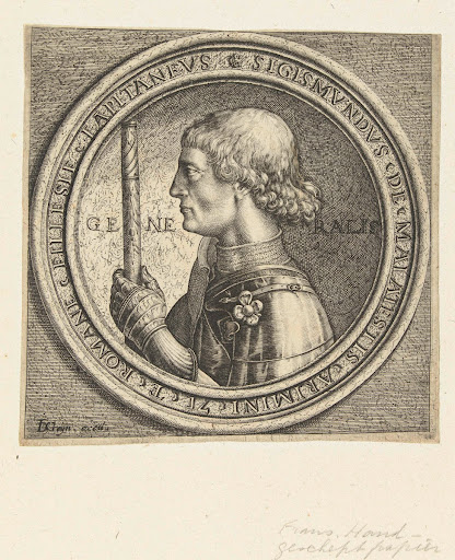 Portret van Sigismondo Malatesta