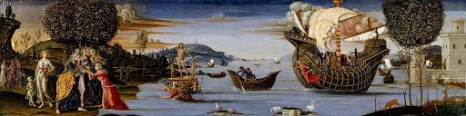 The Beloved of Enalus Sacrificed to Poseidon and Spared