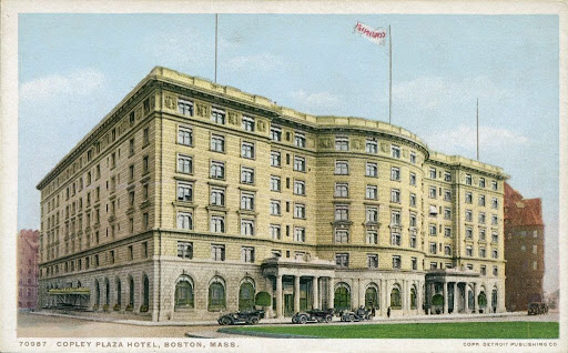 Postcard:Copley Plaza Hotel, Boston, Mass.