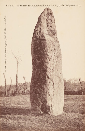 Menhir de Kerguézennec, près Bégard (20)