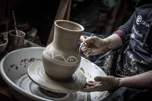 Elaboración de una pieza de cerámica de Bonxe