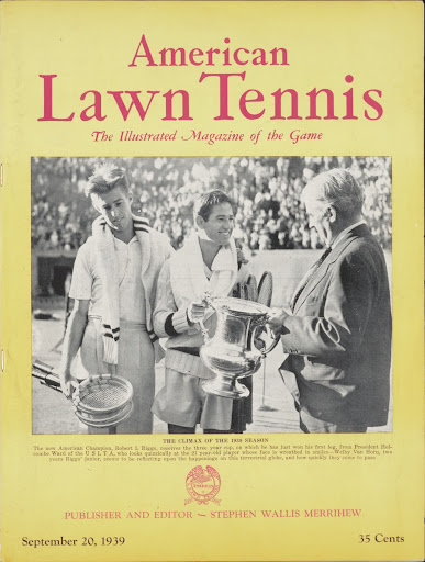 American Lawn Tennis, Vol. 33, No. 9, Pages 1-56