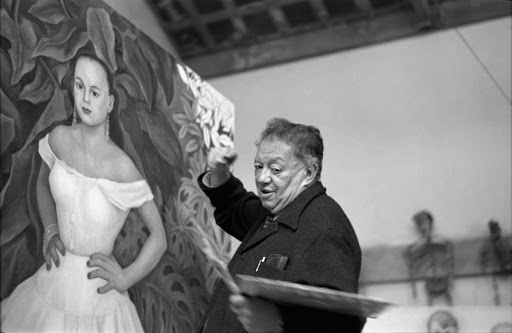 Diego Rivera, portrait painter