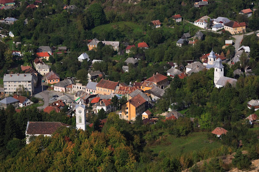 The historic centre of Roşia Montana