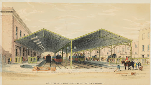 Arrival and Departure Shed, Euston Station